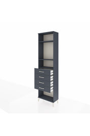 Arges Dolap 3 Raflı 4 Çekmeceli 60x30x221 - S29M162V5A