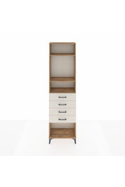 Arges Dolap 3 Raflı 4 Çekmeceli 60x30x221 - S29M162V7A