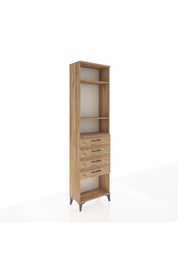 Arges Dolap 3 Raflı 4 Çekmeceli 60x30x221 - S29M162V9A