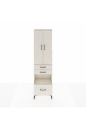Arges Dolap 3 Raflı 3 Çekmeceli Tek Askılı 60x30x221 - S29M163V1A