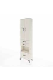 Arges Dolap 3 Raflı 3 Çekmeceli Tek Askılı 60x30x221 - S29M163V1A