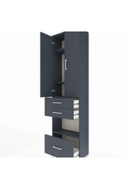 Arges Dolap 4 Raflı 3 Çekmeceli 2 Kapaklı 60x30x221 - S29M164V5A