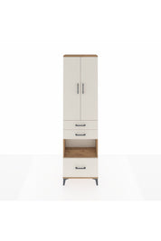 Arges Dolap 4 Raflı 3 Çekmeceli 2 Kapaklı 60x30x221 - S29M164V7A