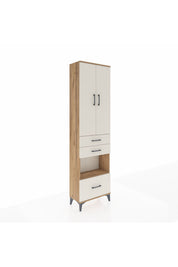 Arges Dolap 4 Raflı 3 Çekmeceli 2 Kapaklı 60x30x221 - S29M164V7A