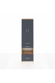 Arges Dolap 4 Raflı 3 Çekmeceli 2 Kapaklı 60x30x221 - S29M164V8A