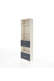 Arges Dolap 4 Raflı 3 Çekmeceli 60x30x221 - S29M165V2A