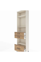 Arges Dolap 4 Raflı 3 Çekmeceli 60x30x221 - S29M165V3A