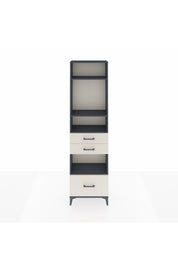 Arges Dolap 4 Raflı 3 Çekmeceli 60x30x221 - S29M165V4A
