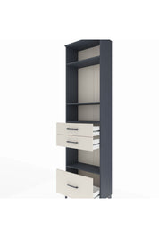 Arges Dolap 4 Raflı 3 Çekmeceli 60x30x221 - S29M165V4A
