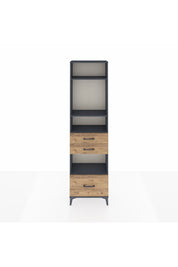 Arges Dolap 4 Raflı 3 Çekmeceli 60x30x221 - S29M165V6A