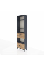 Arges Dolap 4 Raflı 3 Çekmeceli 60x30x221 - S29M165V6A
