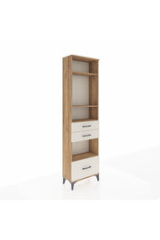 Arges Dolap 4 Raflı 3 Çekmeceli 60x30x221 - S29M165V7A