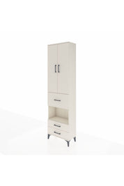 Arges Dolap 3 Raflı 3 Çekmeceli Tek Askılı 60x30x221 - S29M166V1A