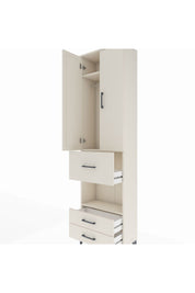 Arges Dolap 3 Raflı 3 Çekmeceli Tek Askılı 60x30x221 - S29M166V1A