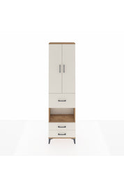 Arges Dolap 3 Raflı 3 Çekmeceli Tek Askılı 60x30x221 - S29M166V7A