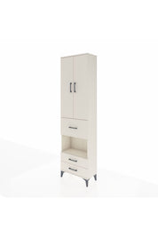 Arges Dolap 4 Raflı 3 Çekmeceli 2 Kapaklı 60x30x221 - S29M167V1A