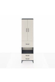 Arges Dolap 4 Raflı 3 Çekmeceli 2 Kapaklı 60x30x221 - S29M167V4A