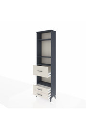 Arges Dolap 4 Raflı 3 Çekmeceli 60x30x221 - S29M168V4A