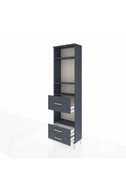 Arges Dolap 4 Raflı 3 Çekmeceli 60x30x221 - S29M168V5A