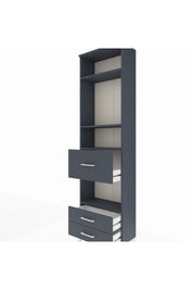 Arges Dolap 4 Raflı 3 Çekmeceli 60x30x221 - S29M168V5A