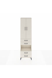 Arges Dolap 3 Raflı 4 Çekmeceli Tek Askılı 60x30x221 - S29M169V1A