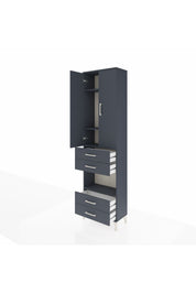 Arges Dolap 4 Raflı 4 Çekmeceli 2 Kapaklı 60x30x221 - S29M170V5A