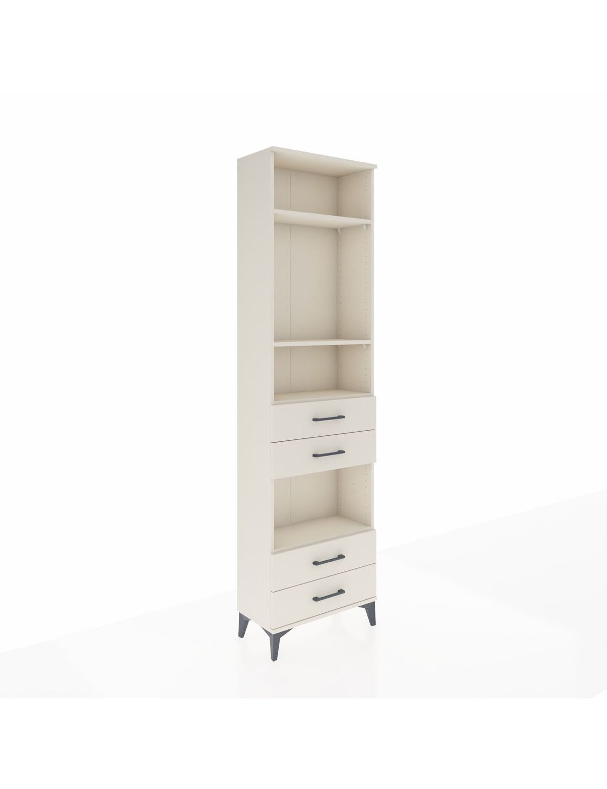 Arges Dolap 4 Raflı 4 Çekmeceli 60x30x221 - S29M171V1A
