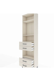 Arges Dolap 4 Raflı 4 Çekmeceli 60x30x221 - S29M171V1A