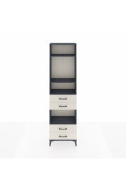 Arges Dolap 4 Raflı 4 Çekmeceli 60x30x221 - S29M171V4A