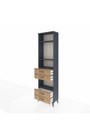 Arges Dolap 4 Raflı 4 Çekmeceli 60x30x221 - S29M171V6A