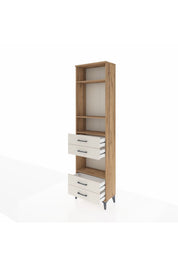 Arges Dolap 4 Raflı 4 Çekmeceli 60x30x221 - S29M171V7A