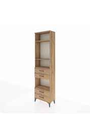 Arges Dolap 4 Raflı 4 Çekmeceli 60x30x221 - S29M171V9A