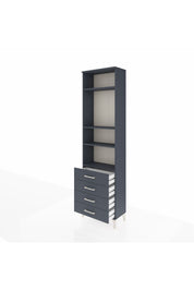 Arges Dolap 4 Raflı 4 Çekmeceli 60x30x221 - S29M177V5A