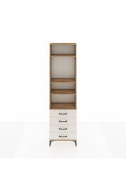 Arges Dolap 4 Raflı 4 Çekmeceli 60x30x221 - S29M177V7A