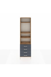 Arges Dolap 4 Raflı 4 Çekmeceli 60x30x221 - S29M177V8A
