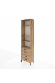 Arges Dolap 4 Raflı 4 Çekmeceli 60x30x221 - S29M177V9A