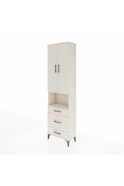 Arges Dolap 3 Raflı 3 Çekmeceli Tek Askılı 60x30x221 - S29M178V1A