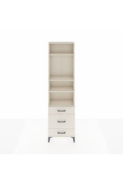 Arges Dolap 4 Raflı 3 Çekmeceli 60x30x221 - S29M180V1A