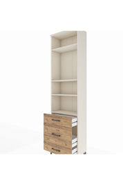 Arges Dolap 4 Raflı 3 Çekmeceli 60x30x221 - S29M180V3A