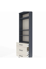 Arges Dolap 4 Raflı 3 Çekmeceli 60x30x221 - S29M180V4A