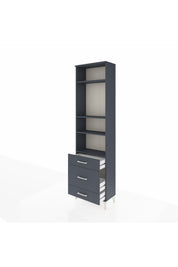 Arges Dolap 4 Raflı 3 Çekmeceli 60x30x221 - S29M180V5A