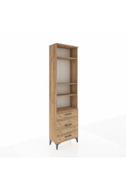 Arges Dolap 4 Raflı 3 Çekmeceli 60x30x221 - S29M180V9A
