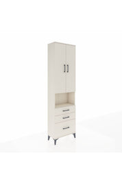 Arges Dolap 3 Raflı 3 Çekmeceli Tek Askılı 60x30x221 - S29M181V1A