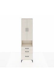 Arges Dolap 3 Raflı 3 Çekmeceli Tek Askılı 60x30x221 - S29M181V1A