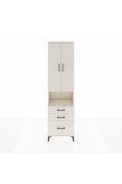 Arges Dolap 4 Raflı 3 Çekmeceli 2 Kapaklı 60x30x221 - S29M182V1A