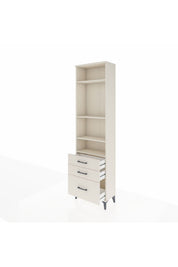 Arges Dolap 4 Raflı 3 Çekmeceli 60x30x221 - S29M183V1A