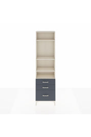 Arges Dolap 4 Raflı 3 Çekmeceli 60x30x221 - S29M183V2A