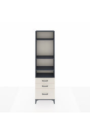 Arges Dolap 4 Raflı 3 Çekmeceli 60x30x221 - S29M183V4A