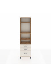 Arges Dolap 4 Raflı 3 Çekmeceli 60x30x221 - S29M183V7A