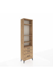 Arges Dolap 4 Raflı 3 Çekmeceli 60x30x221 - S29M183V9A